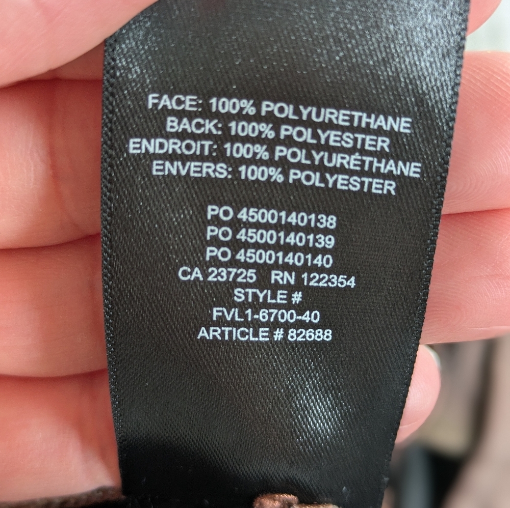 Aritzia Babaton Command Vegan Leather pants - Picture 13 of 15